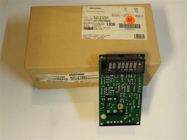 Maytag Amana Microwave R0131291 Assy,pwb(pcb)main NEW IN BOX Maytag Amana Microwave R0131291 Assy,pwb(pcb)main NEW IN BOX